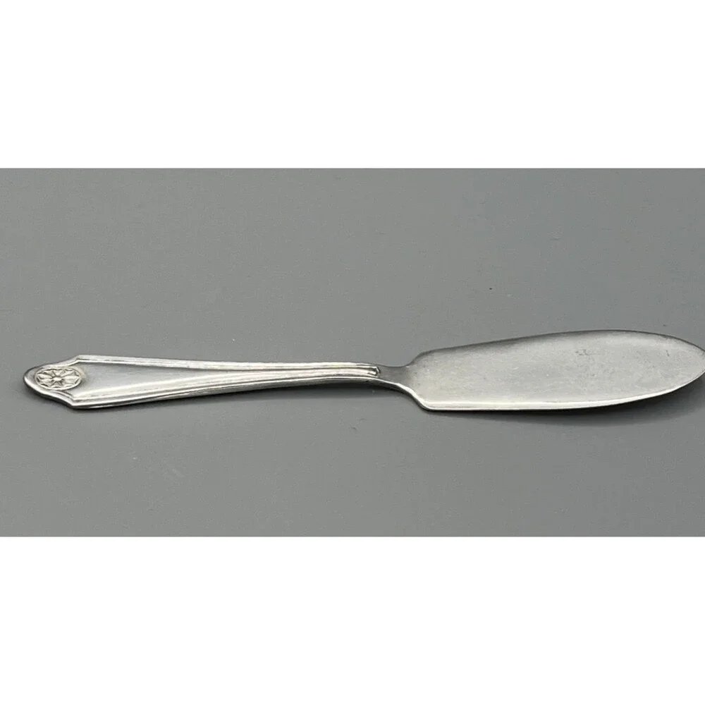 EPNS BP Britannia Plate Master Butter Spreader Unidentified 5